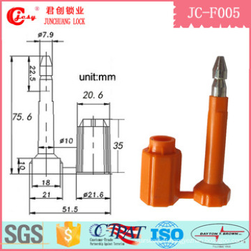 Bolt Seals Container Chine Fournisseur